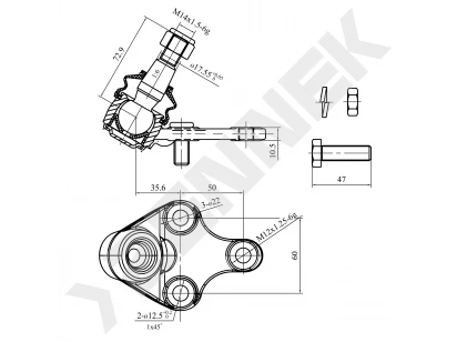 Ball joint DBJ0069