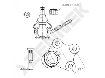Ball joint DBJ0073