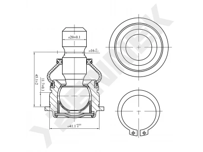 Ball joint DBJ0078
