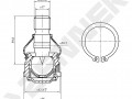 Ball joint DBJ0080_4