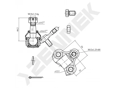 Ball joint DBJ0081