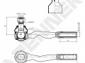 Tie rod end DTE0003_4