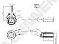 Tie rod end DTE0005_4