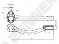 Tie rod end DTE0010_4