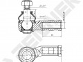 Tie rod end DTE0013_4