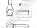 Tie rod end DTE0014_4