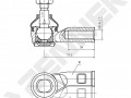 Tie rod end DTE0020_4