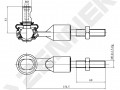 Tie rod end DTE0025_4