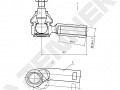 Tie rod end DTE0030_4