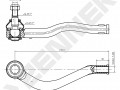Tie rod end DTE0037_4