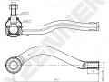 Tie rod end DTE0038_4