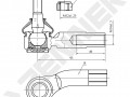 Tie rod end DTE0053_4