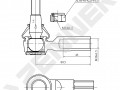 Tie rod end DTE0063_4