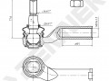 Tie rod end DTE0064_4