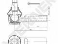 Tie rod end DTE0066_4