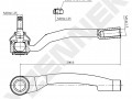 Tie rod end DTE0068_4