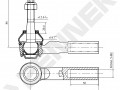 Tie rod end DTE0080_4