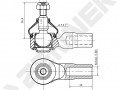 Tie rod end DTE0081_4