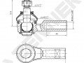Tie rod end DTE0086_4