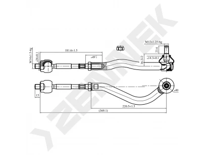 Tie rod DRA0007