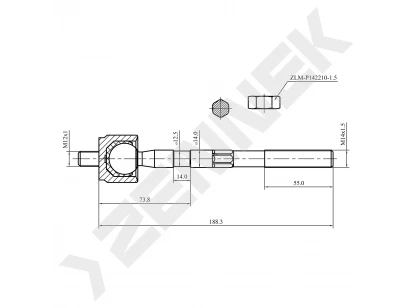 Tie rod DTR0001