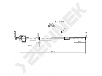 Tie rod DTR0004