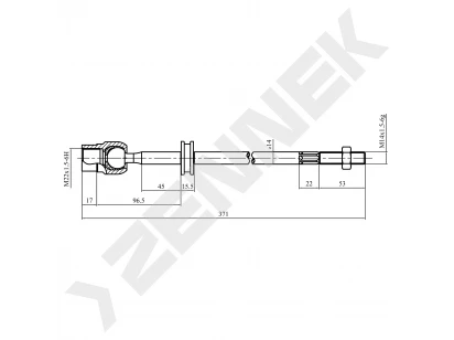 Tie rod DTR0006