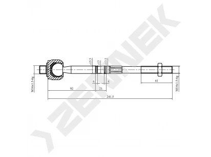 Tie rod DTR0015