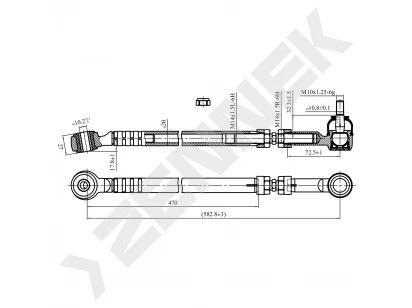 Tie rod DTR0022