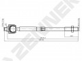 Tie rod DTR0024_4