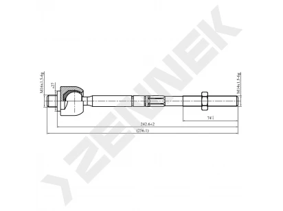 Tie rod DTR0030