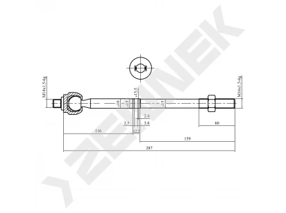 Tie rod DTR0035