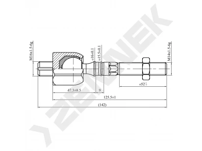 Tie rod DTR0038