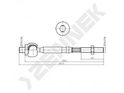 Tie rod DTR0059