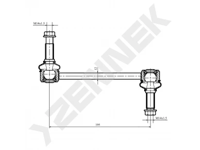 Stabilizer link DST0030