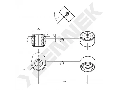 Stabilizer link DST0047