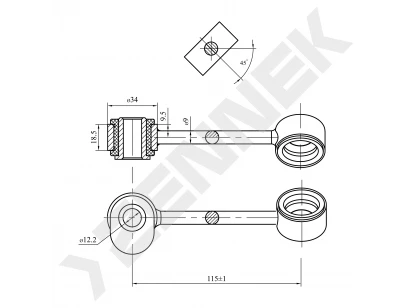 Stabilizer link DST0048