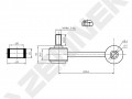 Stabilizer link DST0055_4
