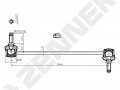 Stabilizer link DST0082_4