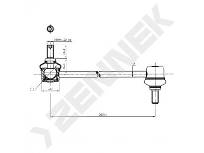 Stabilizer link DST0126