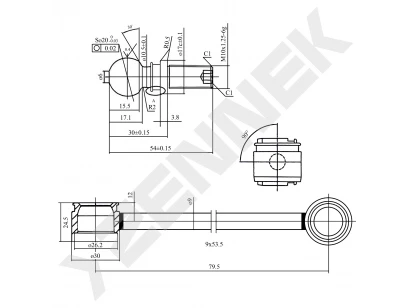 Stabilizer link DST0148