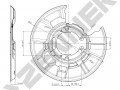 Brake disk protector DCD0018_4