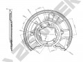 Brake disk protector DCD0030_4