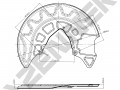 Brake disk protector DCD0031_4