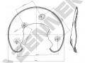 Brake disk protector DCD0034_4