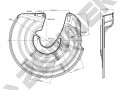 Brake disk protector DCD0075_4