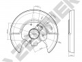 Brake disk protector DCD0092_4