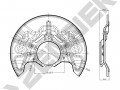 Brake disk protector DCD0098_4