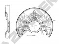 Brake disk protector DCD0099_4