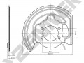 Brake disk protector DCD0113_4